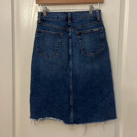Joe’s Jean midi skirt size 26 front split - Picture 2 of 7